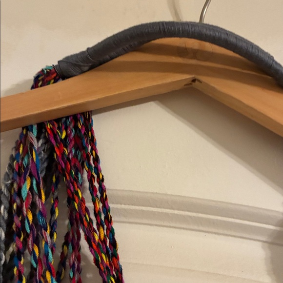 Multicolor Handwoven Striped Tote Bag - Picture 3 of 3